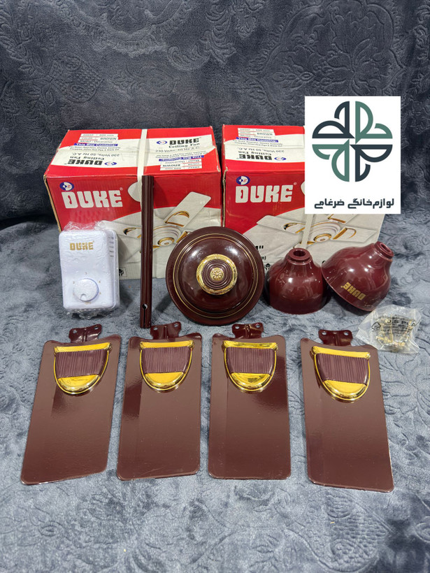 پنکه سقفی هندی اصل پره کوتاه 4پره موتور سنگین