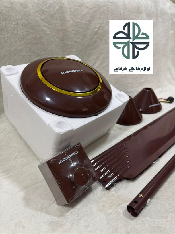 پنکه سقفی ایگوسونیک مدل 175 شکلاتی