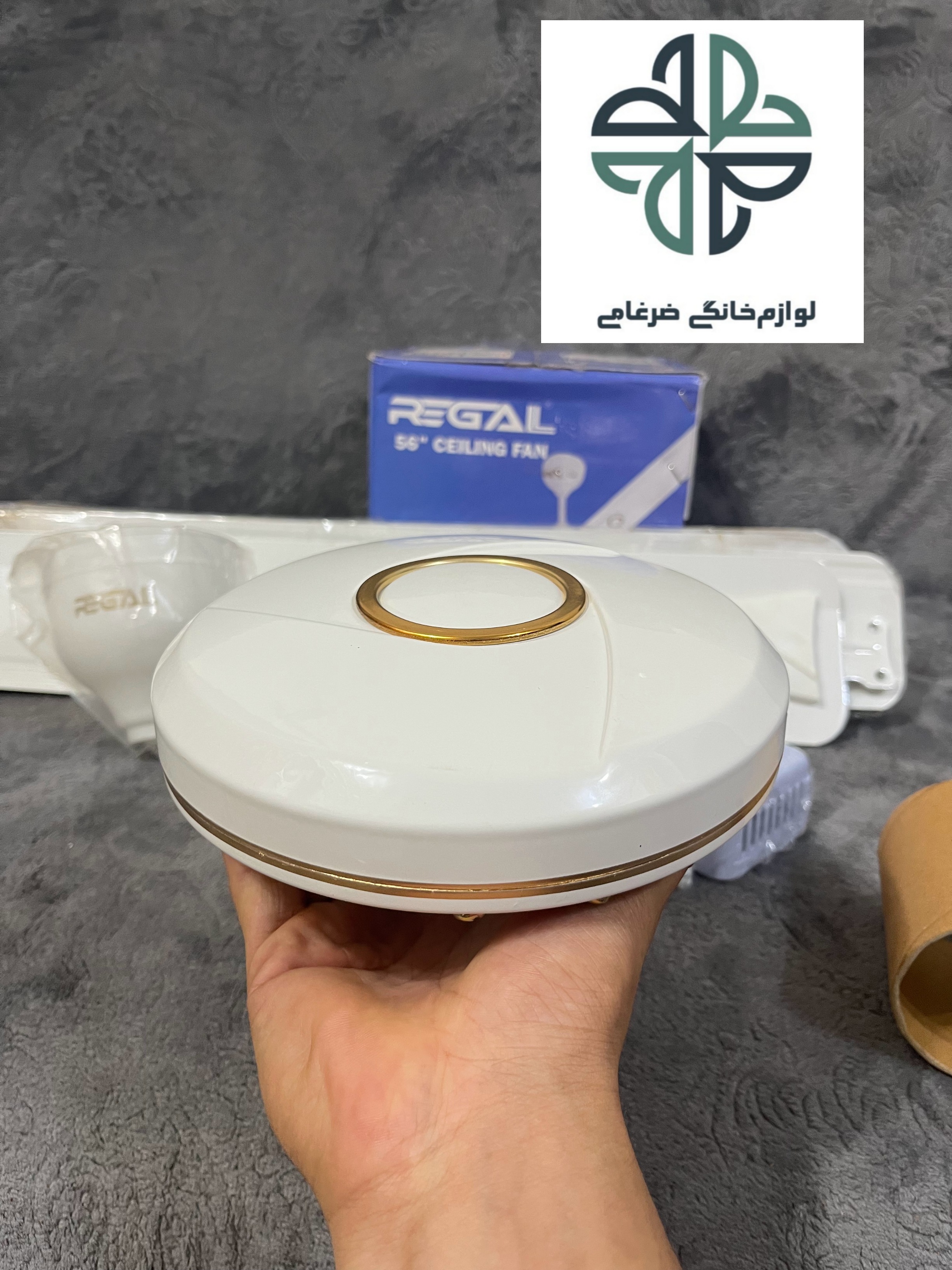 پنکه سقفی هندی اصل مارک رگال