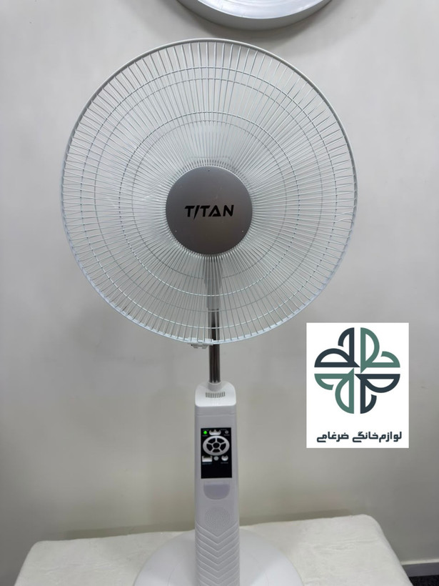 پنکه ایستاده شارژی 18 اینچ مدل تیتان