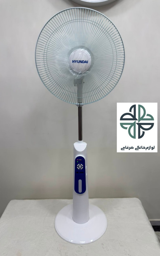 پنکه ایستاده شارژی کنترل دار برند هیوندا